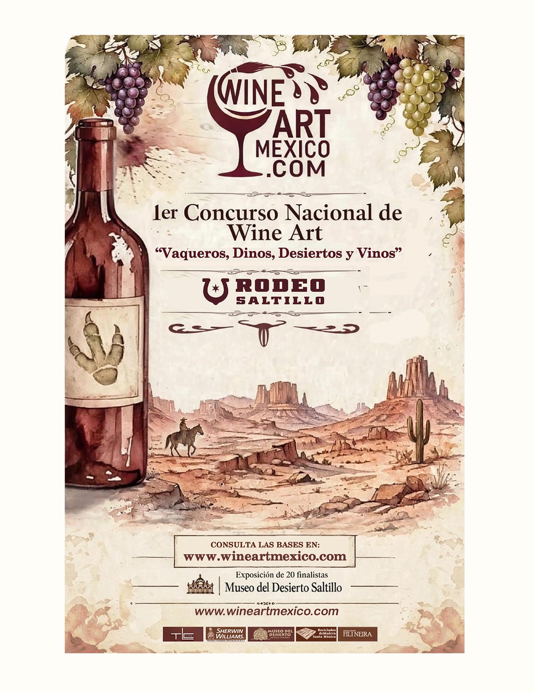 Logotipo Wine Art México del dossier institucional